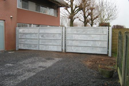 Hekken in metaal of aluminium brugge west-vlaanderen